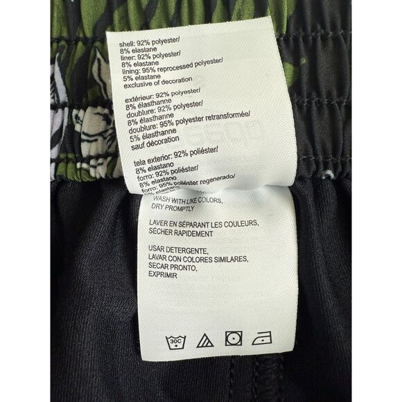 Speedo Women's Black Tropical Floral Print Skort Size S Small - Picture 7 of 12